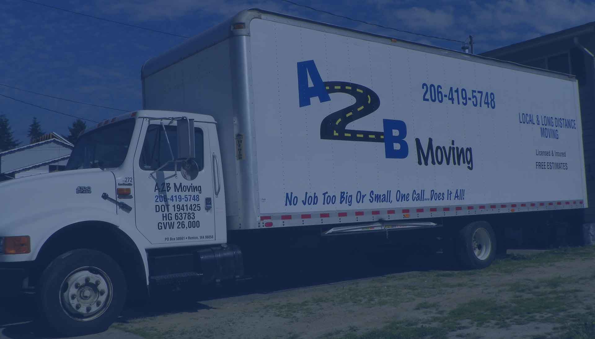 Movers In Auburn, WA | A2B Moving & Storage